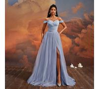 Abito da sera di lusso VIPGIRL, abito elegante e sexy scollo a spalle scoperte, abito da cerimonia da lusso leggero, outfit da passerella, abito da invitato di matrimonio, abito da cerimonia L,M,S,XL,