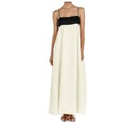 Abito da Sposa Dual Dress per Rosso Testimone Comodo Vestitino Giallo Scoperta Over Due Moderni Anziane Brillantini Volant Dorato Gravidanza Glitter Promessa Extra Spaccio