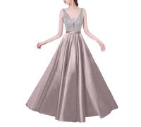 Abito da Sposa Premaman Economico Completi Donna da Cerimonia Midi Tubino Vestito Elegante Blu Elettrico
