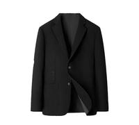 Abito da Uomo in Lana Taglie Forti da Uomo, Cappotto in Lana Double Face Allentato da Uomo, Uomo Grasso, Casual con Blazer da Giacca Pregiati