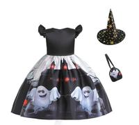 Abito Di Halloween Da Bambine Set Abito Da Travestimento E Borsetta Vacanza