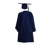 Abito di laurea - Set di abiti per bambini | Abitaggio di laurea GOWSN | Costume per bambini in età prescolare | Graduazioni 'asilo opaco unisex | Abito accademico per bambini, uniformi scolastich