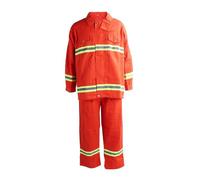 Abito di sicurezza resistente alla fiamma Abbigliamento protettivo calore Abbigliamento in cotone con strisce riflettenti Tipo 97 Abbigliamento lavoro ignifugo per i lavoratori (Xxxl)