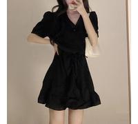 Abito donna casual scollo a V con funzione microelasticit?? Fashion Forward