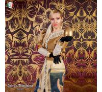 Abito Donna Vestito Brand Lusso Elegante Collare Macramè Fatto a Mano Ricamato
