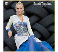 Abito Donna Vestito Stampa Fantasia Romantico Soprabito Elegante Casual Comodo