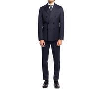 Abito Doppiopetto Uomo Vestito Cerimonia Elegante Completo Sartoriale VEQUE