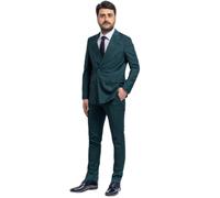 Abito Doppiopetto Uomo Vestito Cerimonia Elegante Completo Sartoriale VEQUE