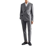 Abito Doppiopetto Uomo Vestito Cerimonia Elegante Completo Sartoriale VEQUE