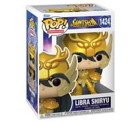 Abito dorato Funko Saint Seiya Libra Shiryu con licenza ufficiale Pop Figura in