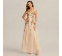 Abito elegante formale da donna per l'estate, abito da sera con paillettes dorate, fiocco nero, abito semi-formale per la madre della sposa per la festa di matrimonio in autunno L,M,S,XL,XXLColore uni