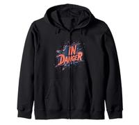 Abito emblema Pretty in Danger Felpa con Cappuccio