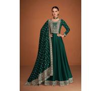 Abito Festa Bollywood Indiano Kameez Salwar Matrimonio Design Etnico Anarkali