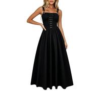 Abito Halloween Donna, Halloween Costume Donna Nuova Collezione | Elegante abito casual per tutti giorni, ideale per il comfort quotidiano uno stile disinvolto, perfetto per l'estate.