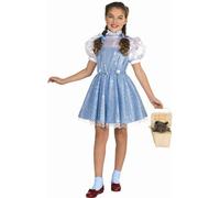 Abito In Paillettes Dorothy Per Bambini Wizard Of Oz Costume Ufficiale