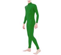 Abito in pizzo nero gotico Plus taglia per un trucco coinvolgente o un'esperienza di bel costume cosplay (verde, XL)
