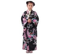 Abito kimono per bambini, con stampa floreale tradizionale, per bambini, costume giapponese per bambini da 2 a 10 anni, per studenti e appassionati di compleanno, spettacoli e feste