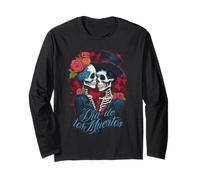 Abito La Catrina Costume Elegante per Il Giorno dei Morti La Maglia a Manica