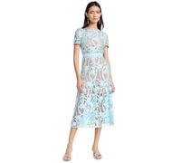Abito Light Blue Lace Midi | a471100-24689