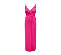 Abito lungo Only da donna senza maniche, 100% poliestere, colore Fucsia Model...