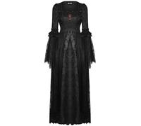 Abito Maxi In Pizzo Jacquard Gothico Courtesan Dark In Love