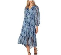 Abito Maxi Stampato A Balze In Edizione Limitata Joie Donna Paisley Parigino XXL