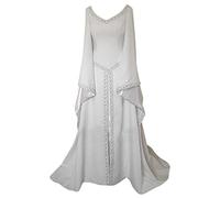 Abito Medievale Da Donna Corsetto Swing Cosplay Costumi Medioevo Vestiti Con Orlo Irregolare Costume Vestito Gotico Regina Feste Principessa Dresses