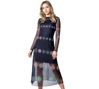 Abito midi Desigual Kingston da donna con strato di tulle XS