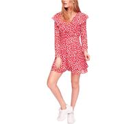 Abito Mini Con Volant A Portafoglio Da Donna Free People