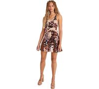 Abito Mini Fit & Flare Stampato Donna Rachel Roy