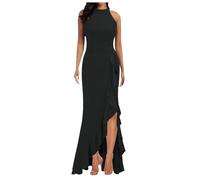 Abito Oro Rosa Abito Sposa Spacco Vestiti Discoteca da Donna Abiti Premaman Cerimonia Abiti da Testimone di Nozze Donne 2024 Vestiti Lunghi Taglie Forti Abiti da Sposa Color Champagne Vestiti per