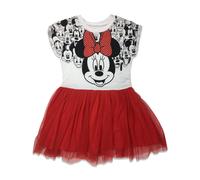Abito per bambine Disney Minnie Mouse bianco/rosso 3T