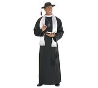 Widmann Milano – Costume prete uomo, tunica e cintura, vescovo per carnevale – Taglia M