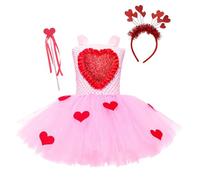 Abito Prom Promo, Abito Reveillon CéMonie per Festa di Compleanno Bambina Di San Valentino Costume Cosplay O Festival