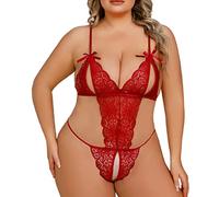 Abito Sexy Donna Hot Saldi Lingerie Hot per Donna Rosso Body Stocking Offerta Perizoma Sexy Vestito di Natale Costumi Bikini Costume Carnevale Completo Intimo Bianco Sesso Tutina Intera A Rete