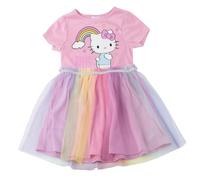 Abito Singolo Pullover da Bambina Hello Kitty per Uso Quotidiano - Abito Singolo Pullover da Bambina con Design Divertente e Facile da Abbinare, Rosa, 6 Anni