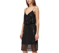 Abito Slip Aster Shine Da Donna French Connection, Nero, 2