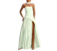 Abito Sposa Tailleur Elegante Estate Elettrico sotto Stilisti Scivolato Cerimonie Cinesi Laurea Acqua Rock Brutti Shop Scollato Medio Promessa Coreana Sofisticati Solidali