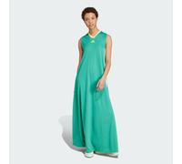 Abito Tiro Cut 3-Stripes Soft Mesh Long Semi Court Green XS/S