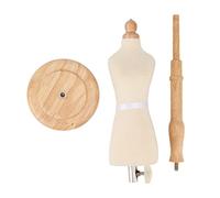 Abito Torso Manichino Femminile, Modulo Abito da Cucito Modulo Abito Femminile Modulo Abito da Cucito Femminile con Base in Legno per Sartoria Professionale