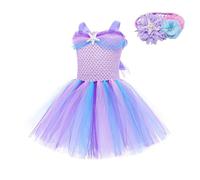 Abito tutù da per ragazze, costume da per bambini Riutilizzabile elastico | Danza Abito da principessa per spettacolo per bambini, compleanno, carnevale di Halloween, elastico