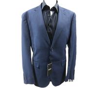 ABITO UOMO CHICCO PIED POULE BLUETTE LANA T 46 48 50 52 54 56 58 AUTUNNO INVERNO