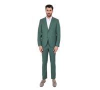 Abito Uomo Elegante Slim Fit Vestito Sartoriale Smoking Cerimonia Monopetto