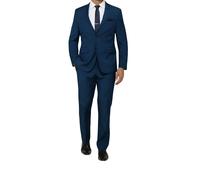 ABITO UOMO SARTORIALE 100% LANA SLIM FIT ELEGANTE VESTITO CASUAL CERIMONIA - -