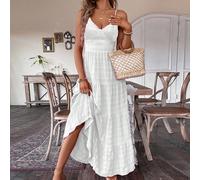 Abito vintage da campagna per matrimoni e feste, con fiocco, stile patchwork a strati, adatto per vacanze, picnic e altre occasioni estive, disponibile in taglie dalla XS alla donna, in stile Y2K, di 