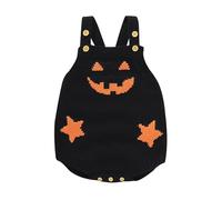 Abito Zucca Neonato Completini Da Pumpkin Body Unisex Tuta Di Halloween Bambino Bambina Vestito Da Carnevale Vintage Per Bambini Jumpsuit Da Zucca Neonati Per Feste, Carnevale, Party