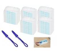 Abiyou Piumino Cattura Polvere, 50PCS Piumini Cattura Polvere, Piumini Catturapolvere Inviare 2 Maniglia, Set di ricambio per spolverino, Panni Catturapolvere Ricambi Kit, per Scuola, Ufficio, Casa