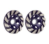 Abledance 2X Disco da Taglio Diamantato da 100 mm Disco da Taglio Un Forma di Ciotola Disco da Taglio Nel Ceramica Granito Cemento Utensile Elettrico