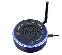 Ablefector Amplificatore per suoneria telefonica per non udenti e anziani, amplificatore per telefono cellulare, allarme suoneria Bluetooth con luci lampeggianti, ricevitore a 3 modalità disponibili,