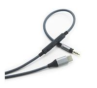 ABLET Cavo audio USB C con microfono volume remoto compatibile con cuffie Sennheiser Momentum, Momentum 3, Momentum 2.0, HD1, compatibile con iPhone 15/15 Pro, compatibile con iPad 10th/Pro/Air/Mini